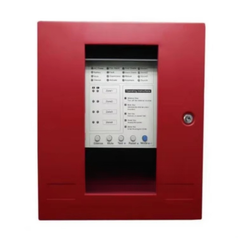 Power Tools Zones - Panel kontrol alarm kebakaran tradisional 4-Zona,