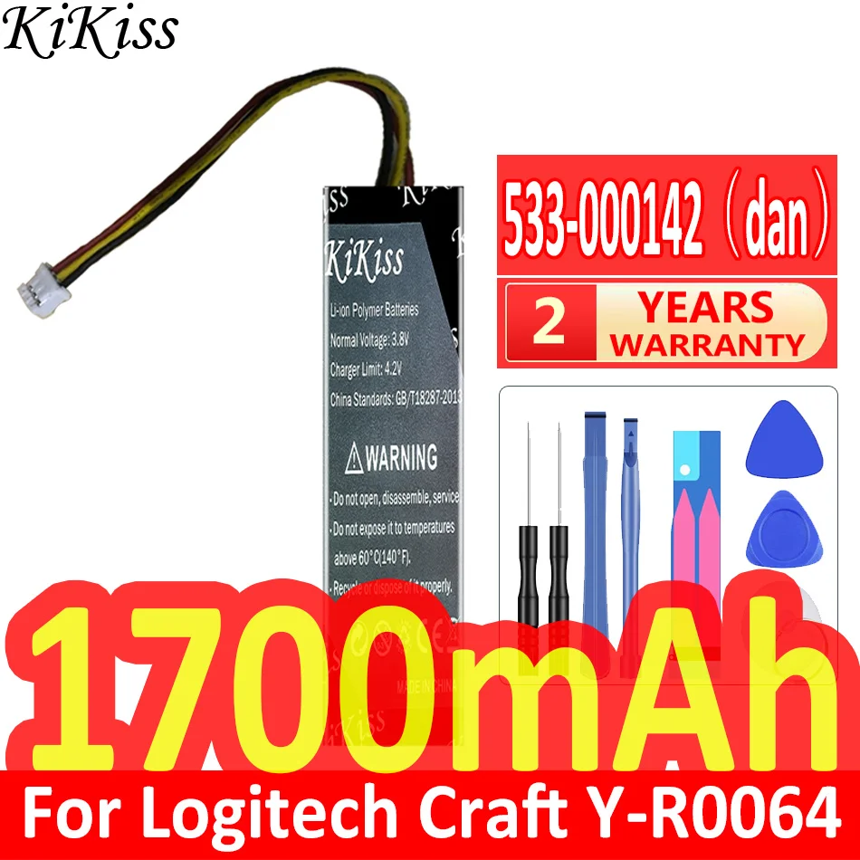 Power Key Tools - Kisiss baterai kuat 1700mAh 533-000177 533-000142