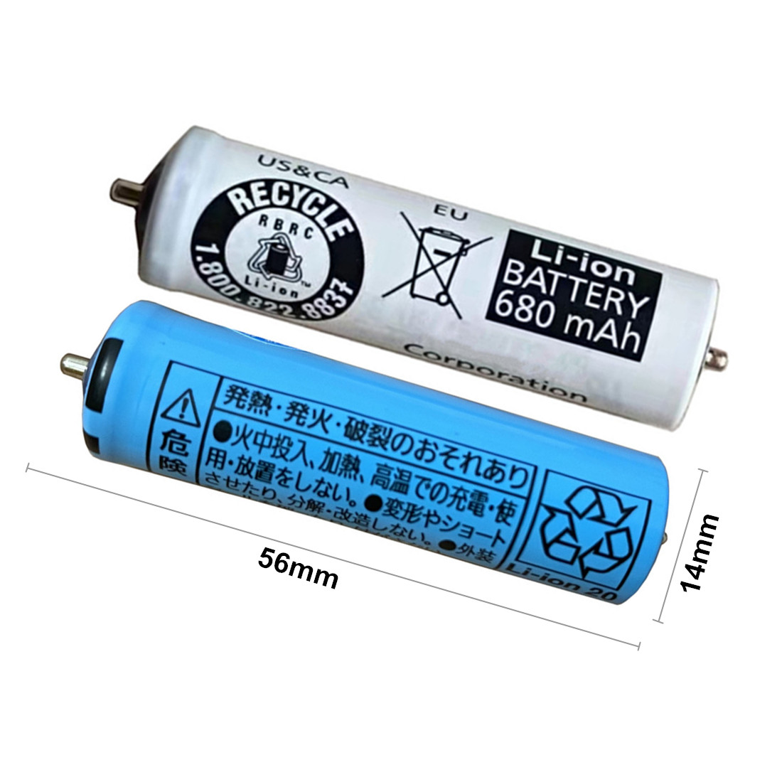 Power Tools Panasonic - Baterai Li-ion 680MAh untuk Alat Cukur