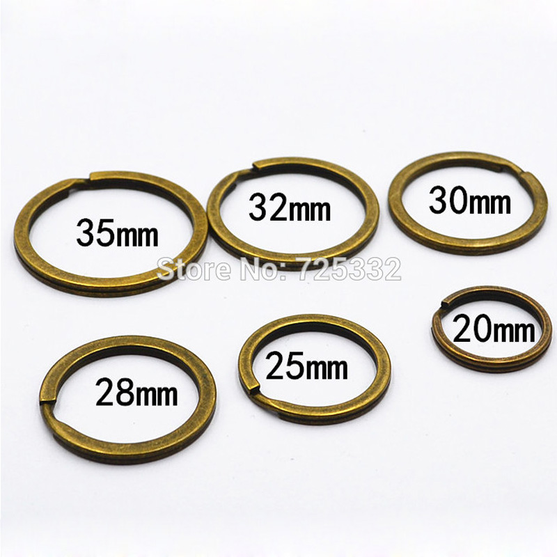 Power Key Tools - 100 Pcs DIY Gantungan Kunci Logam
