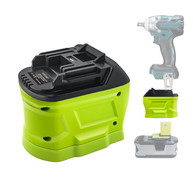 Power Tools Ryobi - Konverter adaptor baterai panas untuk Ryobi