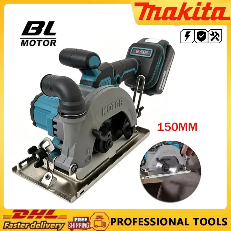 Circular Saw Cordless - Gergaji Sirkular Tanpa Kabel Makita 150mm,