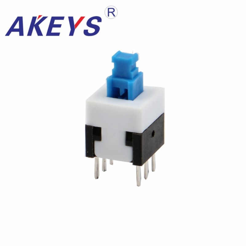 Power Tools Kft - 10 buah KFT-8.0A 8.0x8.0mm 6pin sakelar