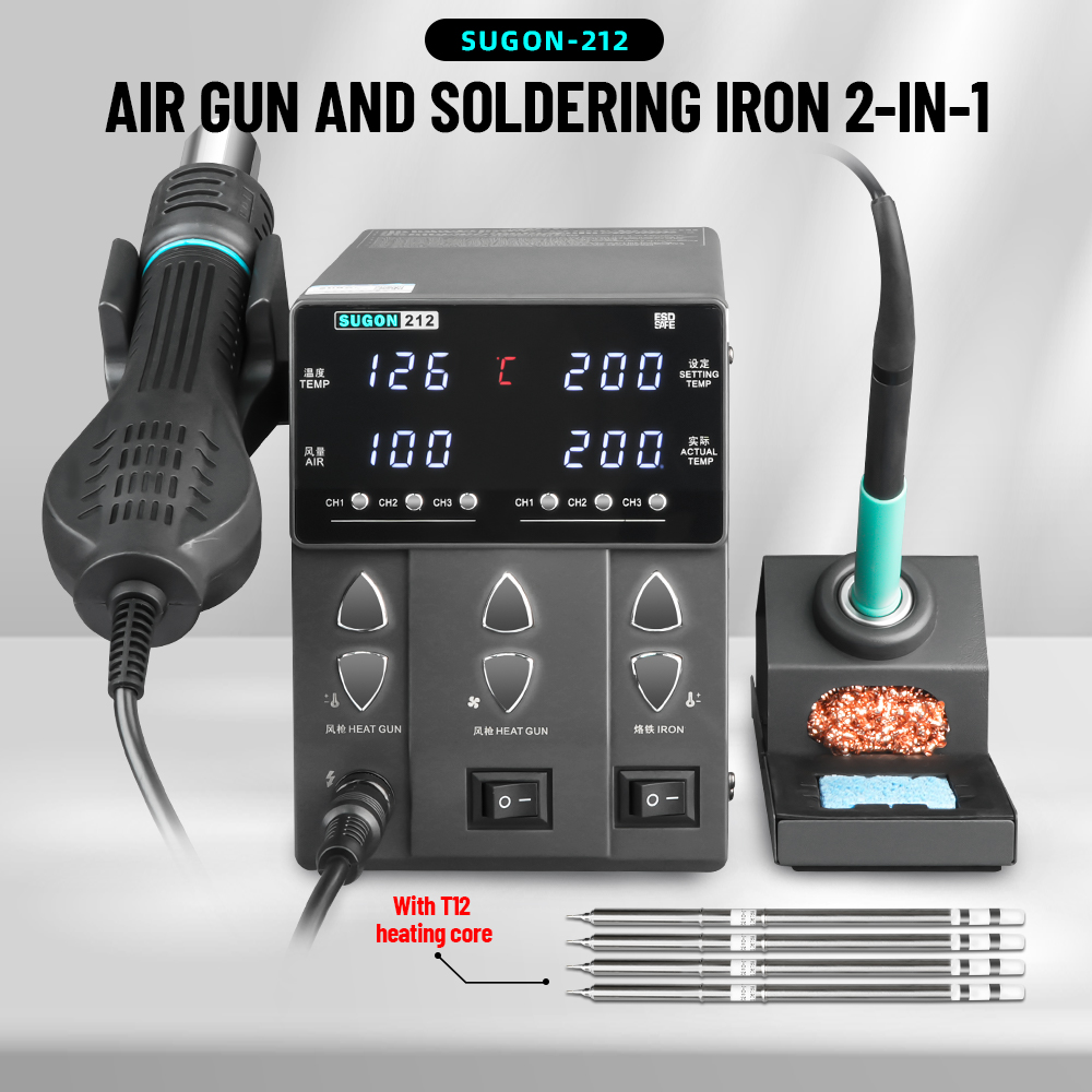 SUGON 212 760W 2-in-1 Stasiun  - Power Tools Station ulasan dan harga