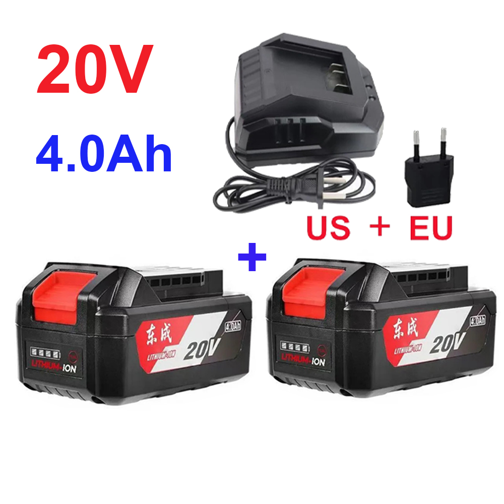 Baterai Asli 20V 4.0Ah untuk D - Power Tools Dongcheng ulasan dan harga