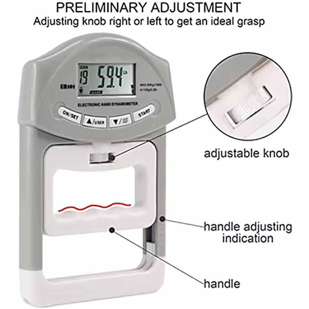 Dinamometer Tangan Elektronik  - Power Tools Training ulasan dan harga