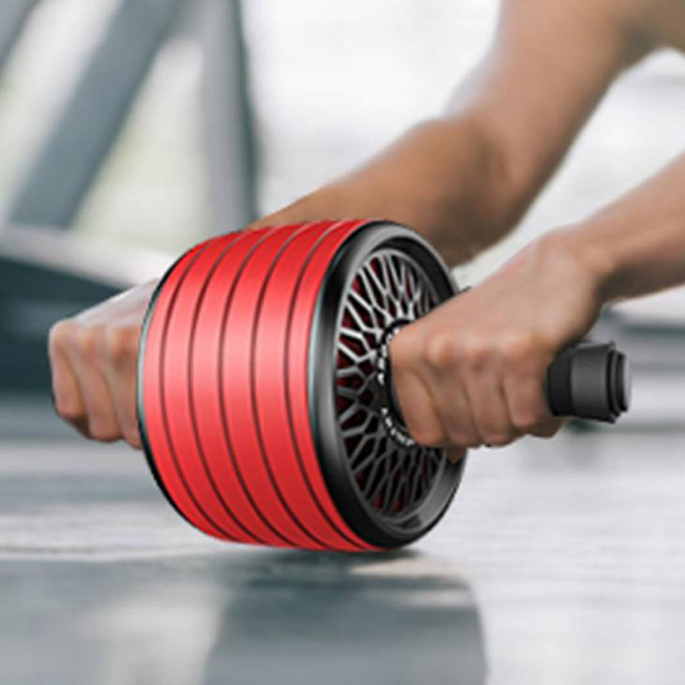 Ab Roller Roda Latihan Otot Pe - Power Tools Training ulasan dan harga
