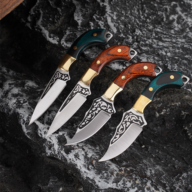 Pisau Lipat Gagang Kayu EDC un - Power Key Tools ulasan dan harga