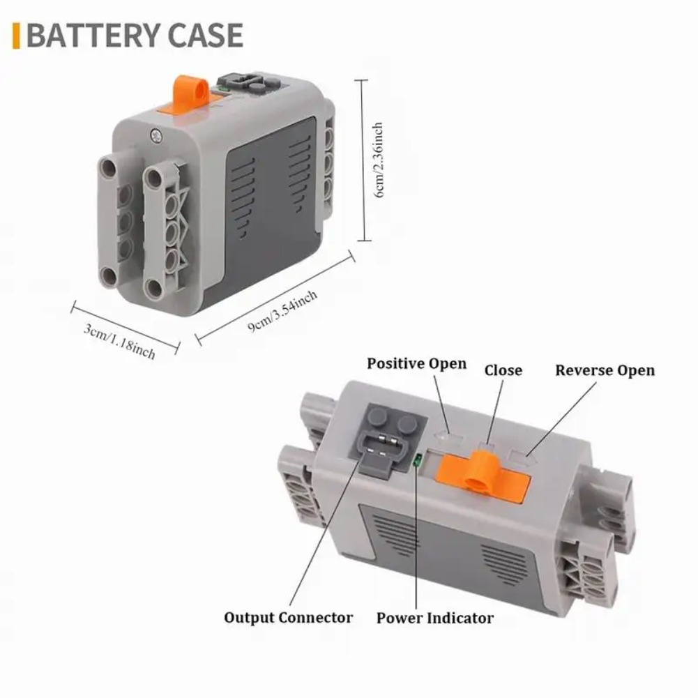 MOC Kotak Baterai AA /AAA Isi  - Power Tools Used ulasan dan harga