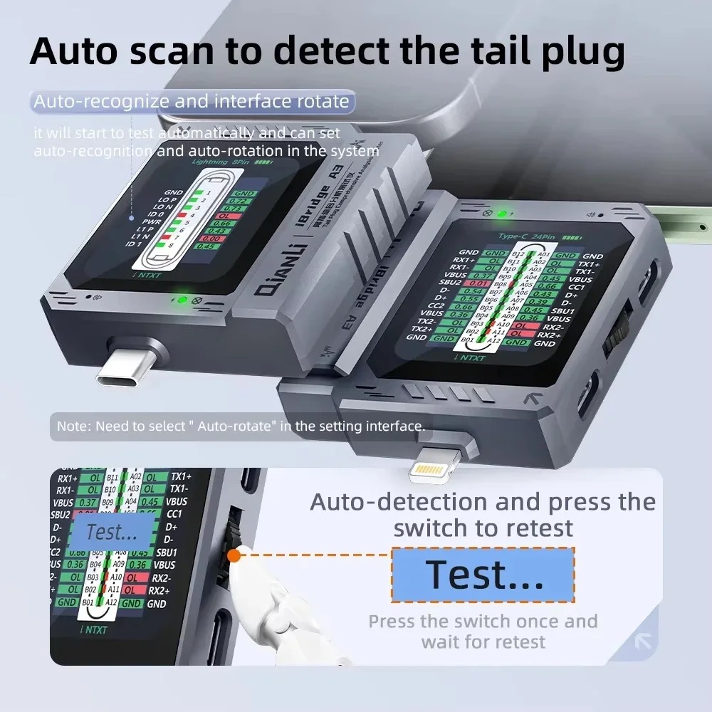QIANLI iBridge A3 Detektor Ste - Power Tools Book ulasan dan harga