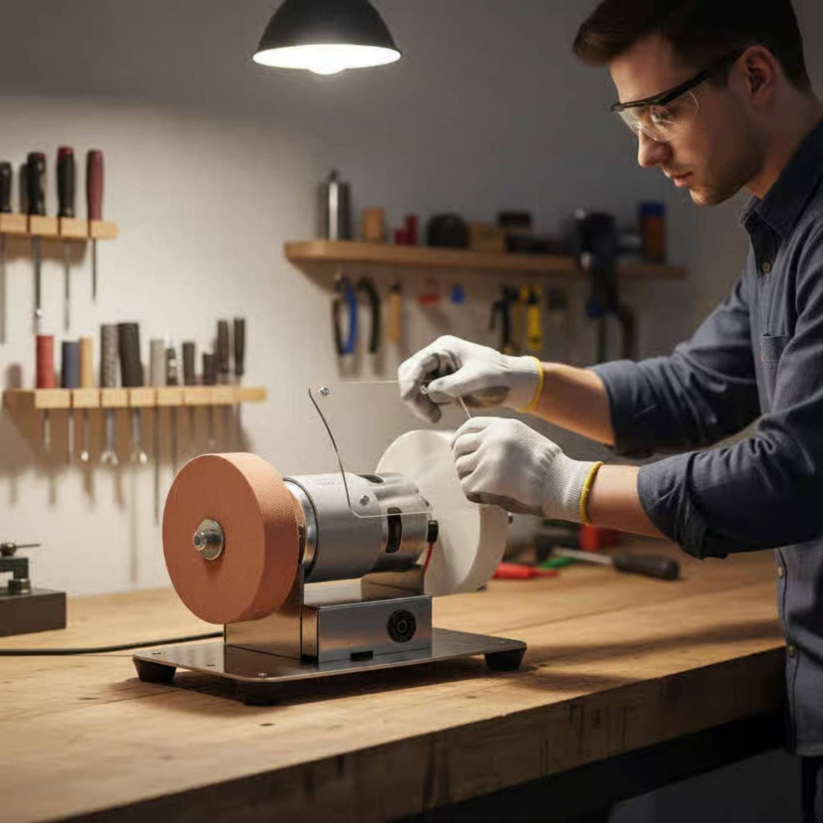 Penggiling Bangku Mini Multifu - Power Tools Used ulasan dan harga