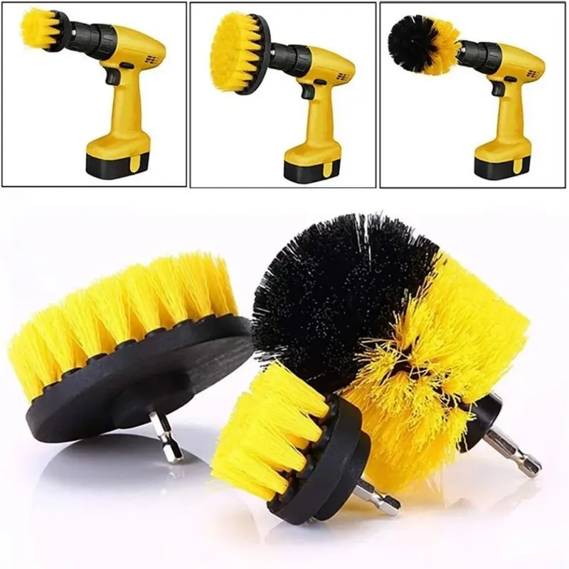 3 Pcs/Set Set Sikat Bor Listri - Power Tools Tool Box ulasan dan harga