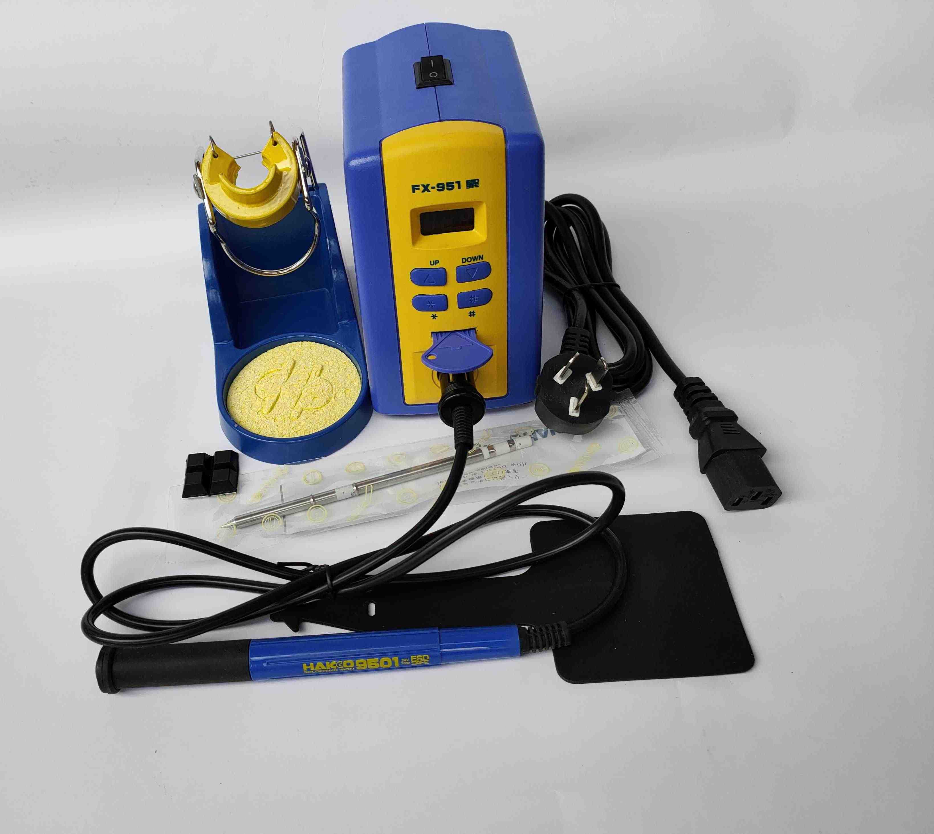 Stasiun solder Digital FX951 7 - Power Tools Station ulasan dan harga