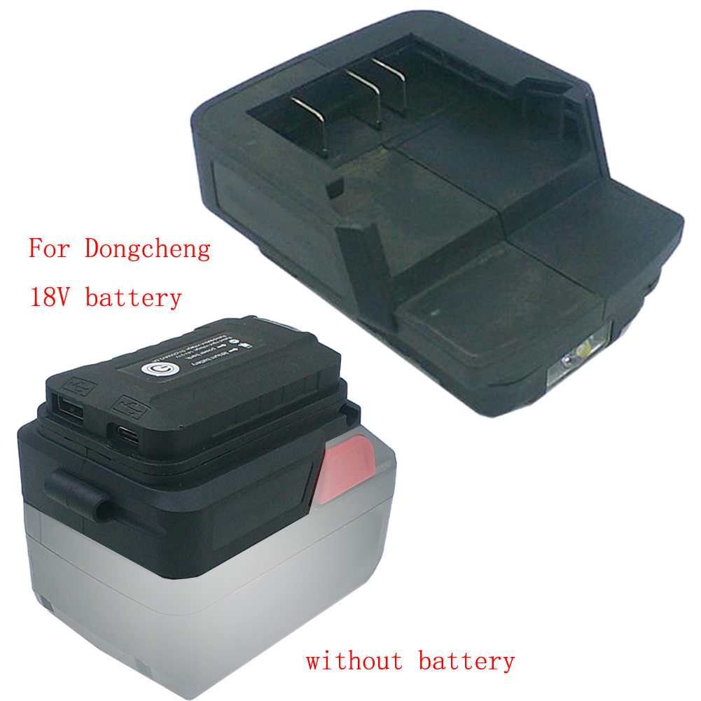 1 Buah Konverter Adaptor Bater - Power Tools Dongcheng ulasan dan harga
