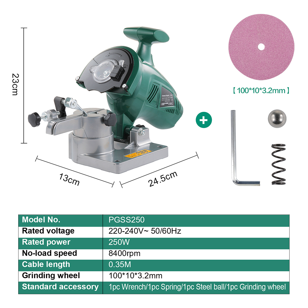 POSENPRO 250W Pengasah Gergaji - Power Tools Used ulasan dan harga