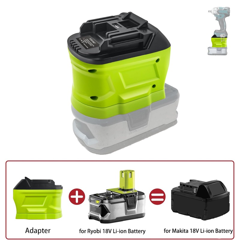Konverter adaptor baterai pana - Power Tools Ryobi ulasan dan harga