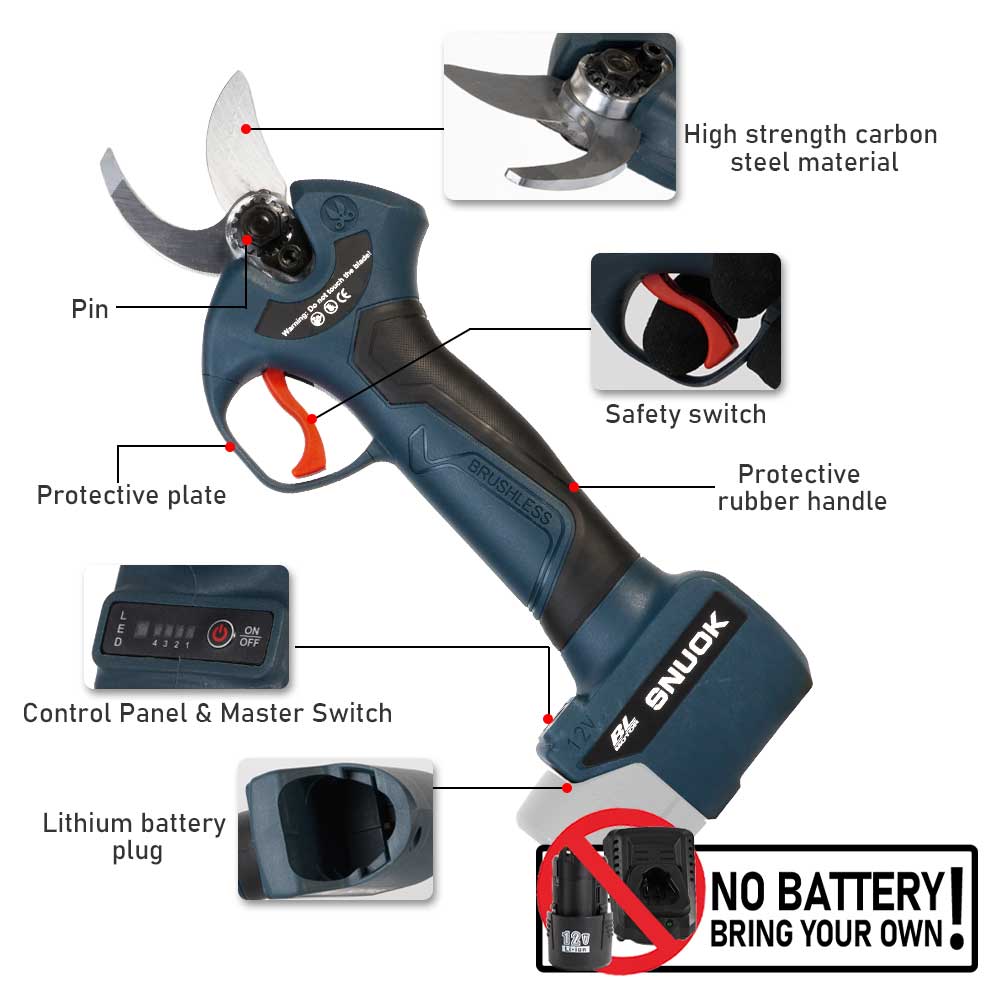 SNUOK 12V Gunting Pemangkas Li - Power Tools Used ulasan dan harga