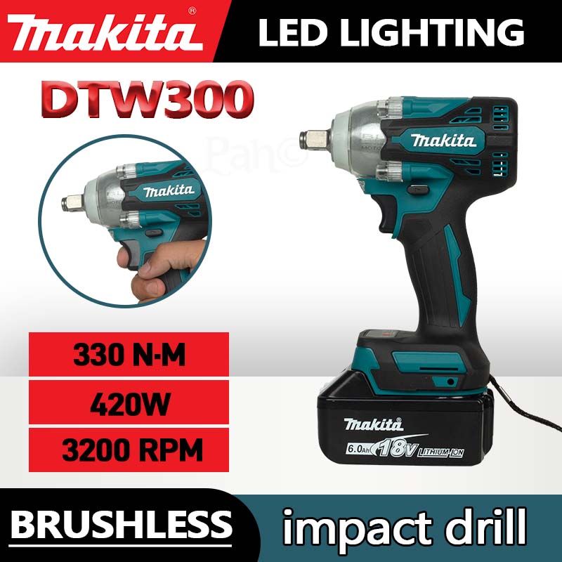 MAKITA DTW300Z Kunci Impack Ba - Power Tools Used ulasan dan harga