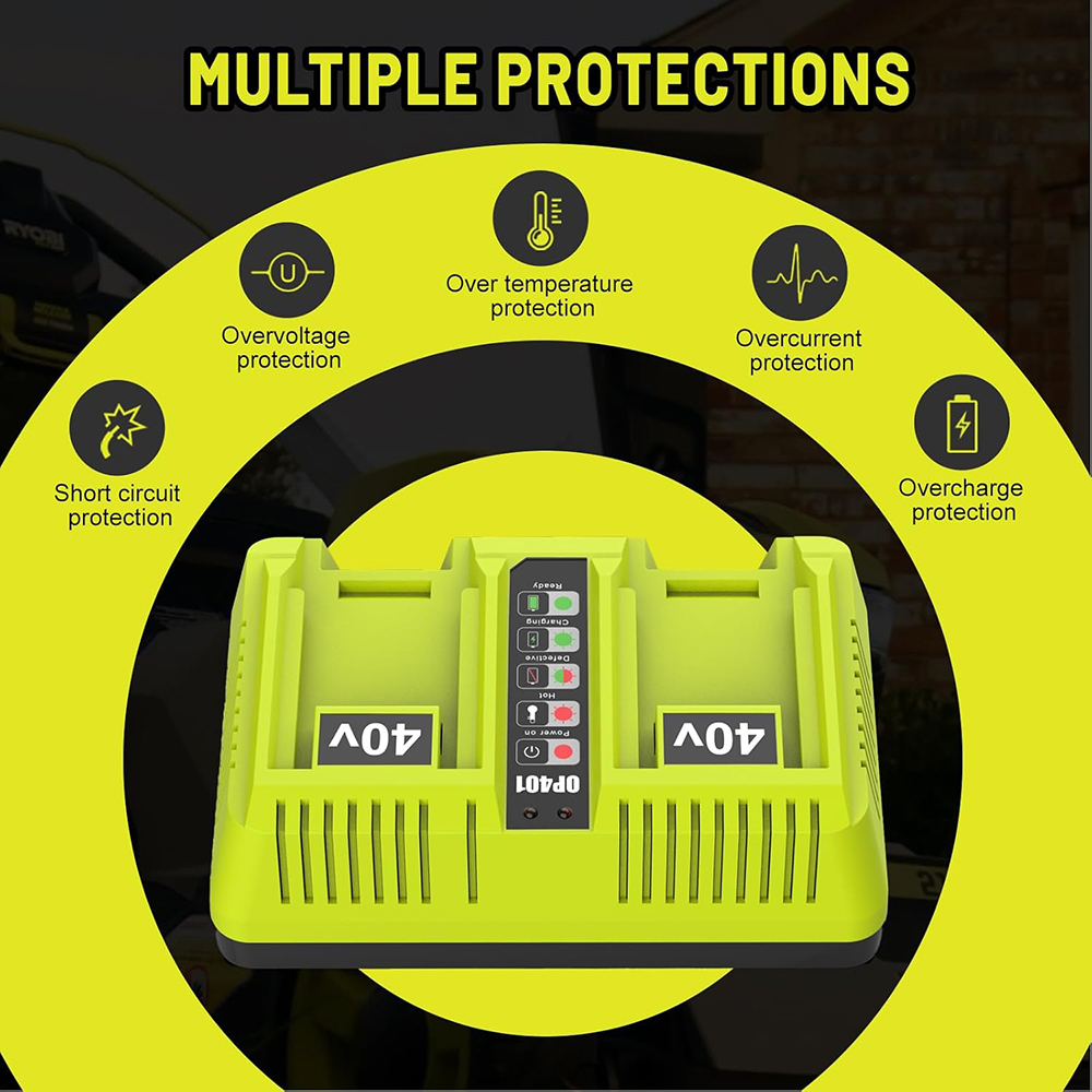 Pengisi Daya Baterai Alat List - Power Tools Ryobi ulasan dan harga