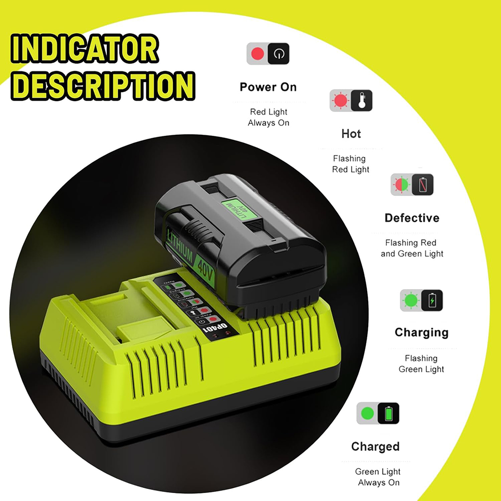 Pengisi Daya Baterai Alat List - Power Tools Ryobi ulasan dan harga