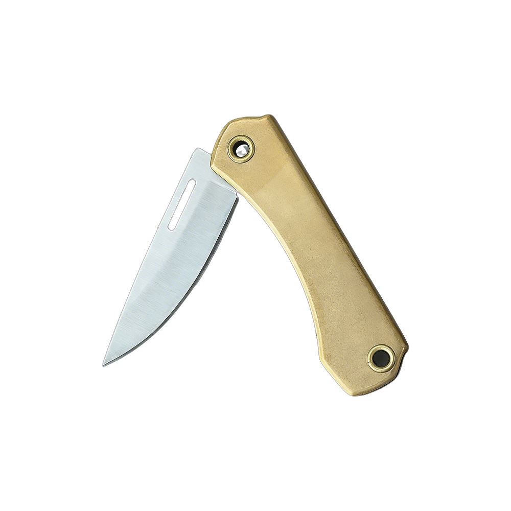 Pisau Lipat Mini Baja Damascus - Power Key Tools ulasan dan harga