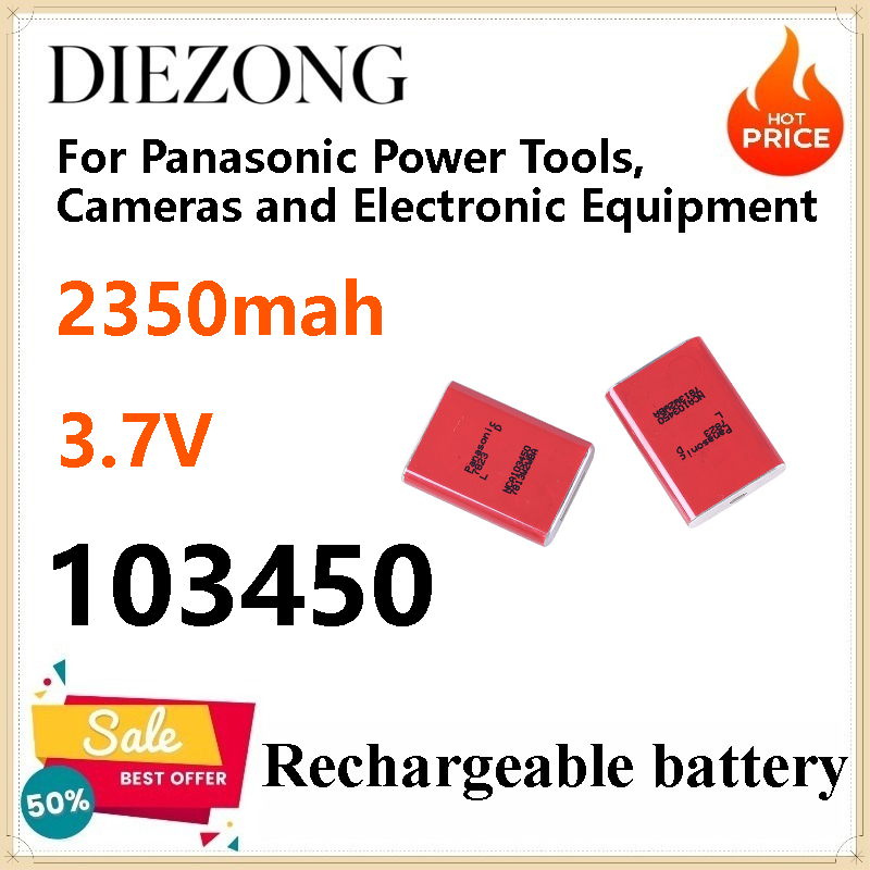 4 buah baterai 3.7V NCA103450  - Power Tools Panasonic ulasan dan harga